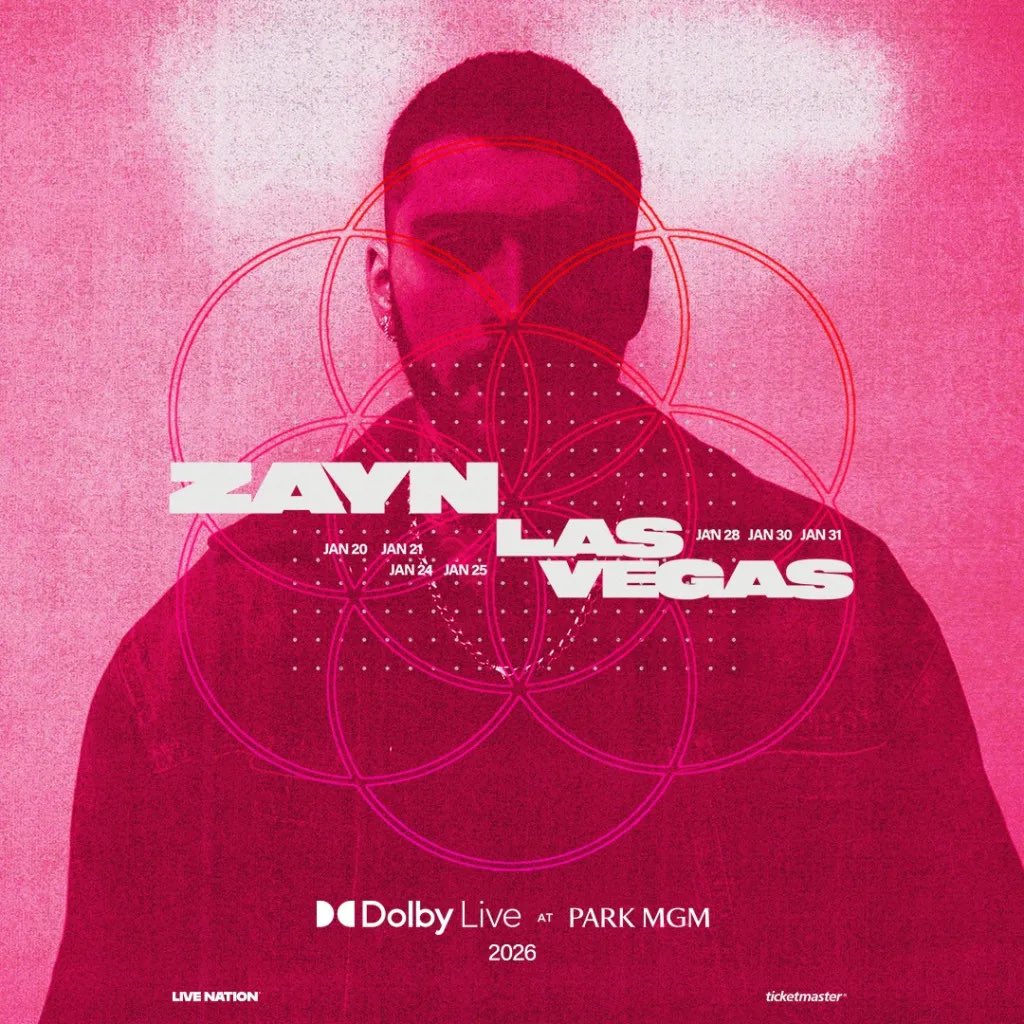ZJMCRAVE's tweet photo. Zayn will kick off his 7-night residency in Las Vegas in 2 weeks on January 20th. https://t.co/vIfdB72ab2