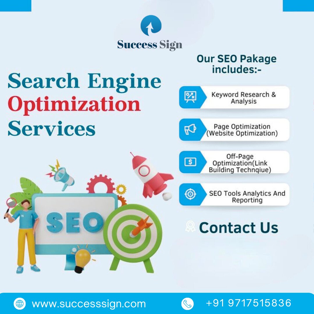 successsign_com's tweet photo. 🚀 Boost Your Online Visibility with Expert SEO Services
At Success Sign, we help your business rank higher, attract the right audience, and grow organically with result-driven SEO strategies.
#SEOservices #SearchEngineOptimization #DigitalMarketing #OnlineGrowth #SuccessSign https://t.co/WsdP8Qdf25