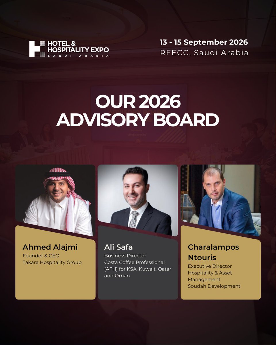 Hotel & Hospitality Expo Saudi Arabia tweet media