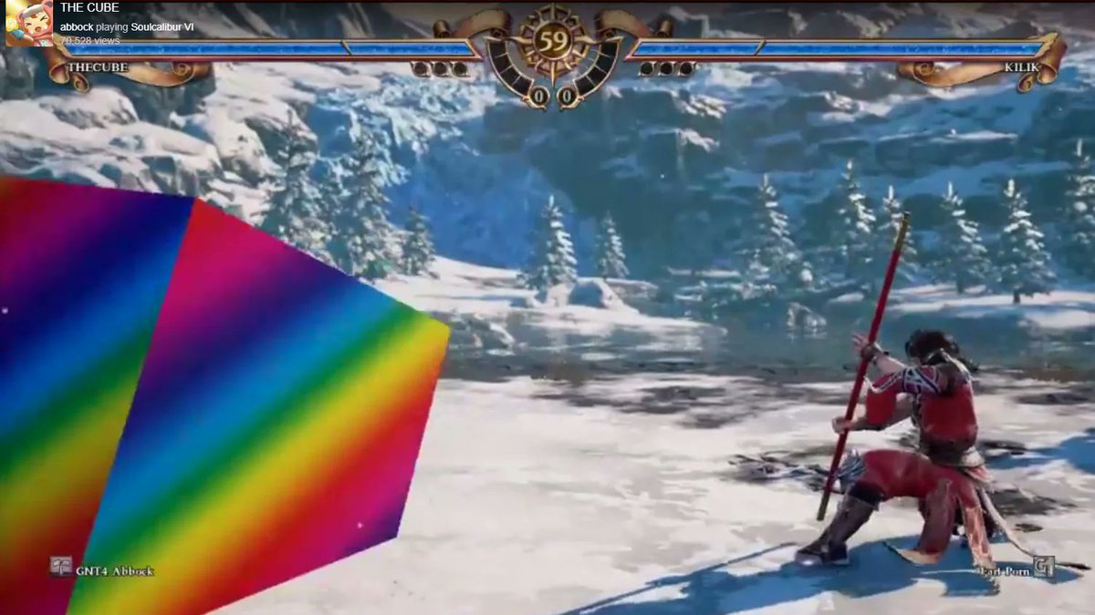 illuminatima's tweet photo. @broskiFGC I dunno if you were around when Soul Calibur 6 came out and players were being terrorized by THE CUBE https://t.co/NLeo5Bfo8g