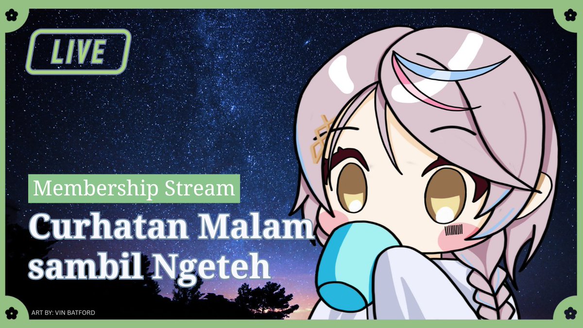 sekali kali stream mellow deh
🔗: youtube.com/live/KCyF4E0eU…

#LumiOnAir