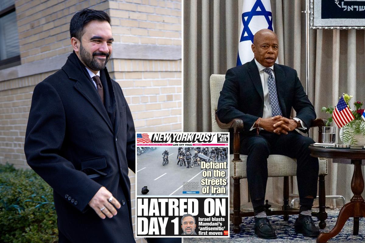 nypost's tweet image. Mayor Mamdani’s sneaky plan to scrap city policies supporting Israel trib.al/LBYU33O