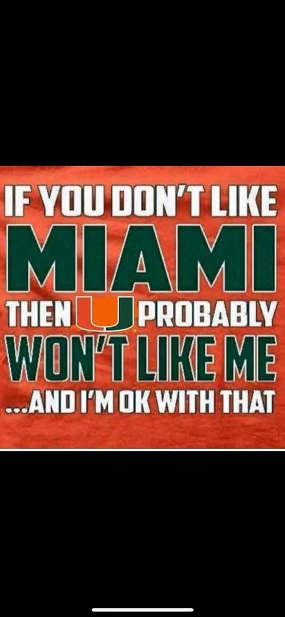 strawberry5421's tweet photo. #GoCanes https://t.co/invIApOHD5
