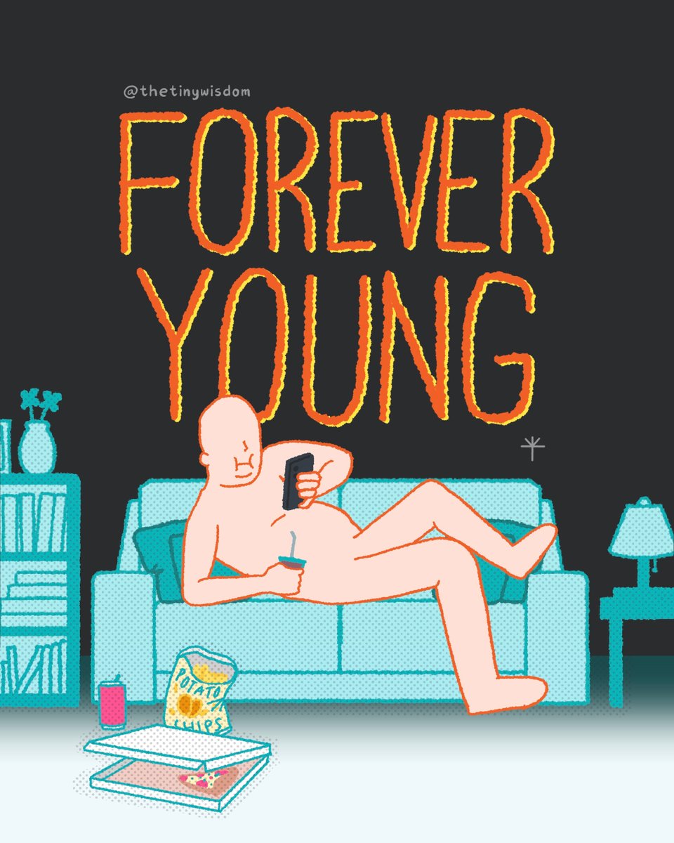 thetinywisdom's tweet image. We are (not) forever young.

1 of 4