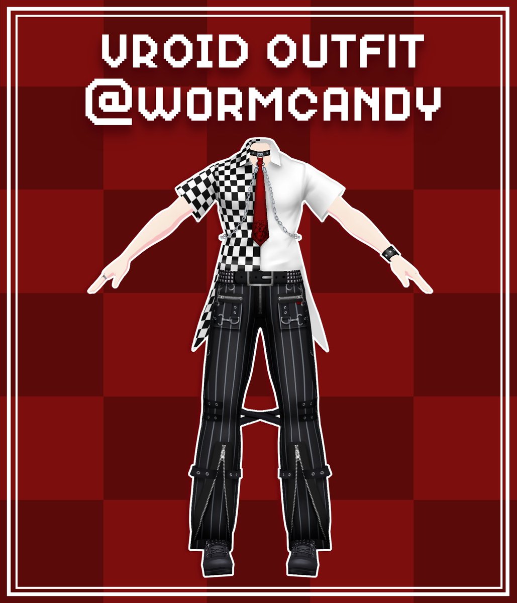 Azuryoka's tweet image. ── .✦ VROID Outfit showcase!! ✦. ──    

Outfit done for @ WormCandy on VGen!  

My first commission over on Vgen ! 

If anyone is looking for a new vroid model or new outfits, check out my VGen❤️