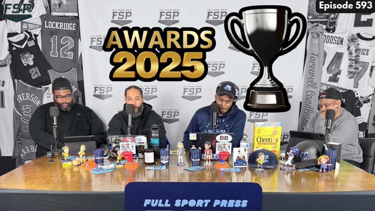 NEW @FULLSPORTPRESS EPISODE ALERT🚨: 2025 Year in Review &amp; 9th Annual FSP Awards Show  #TELLAFRIEND

Episode 593 🔗 : linktr.ee/Fullsportpress