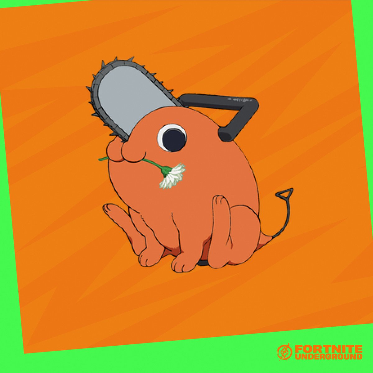 FNBRunderground's tweet photo. Would you buy a Pochita Sidekick if one was added to #Fortnite as part of the rumored Chainsaw Man collaboration? 🩸 https://t.co/erlOmKhcgd