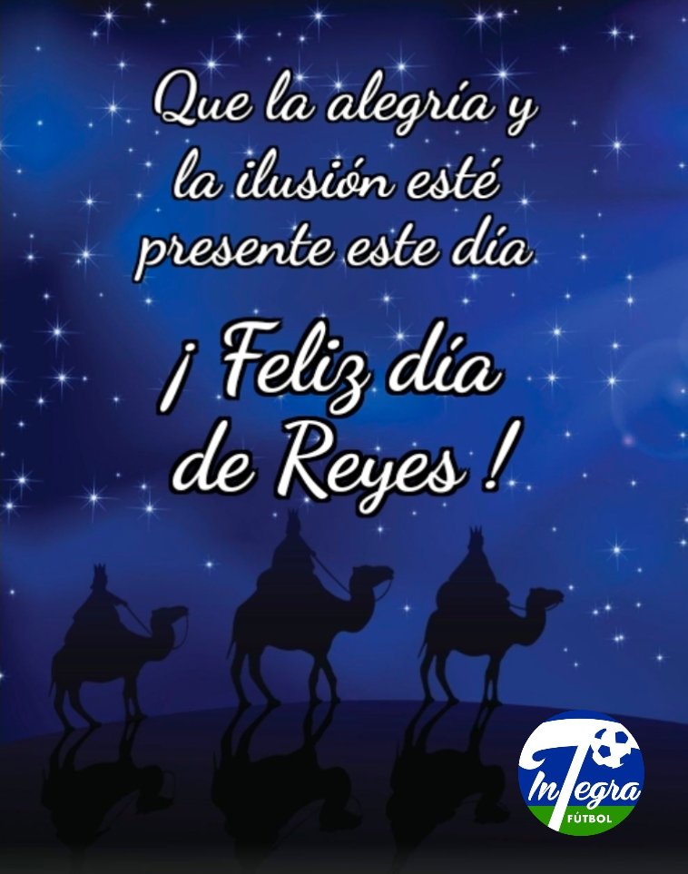 La Noche de Reyes es magia.
Que en este Día de Reyes, la
alegría y la ilusión estén presentes esta noche y en el día de mañana 👑🐫  👑🐫  👑🐫

#feliznochedereyes 
#ReyesMagos2026
