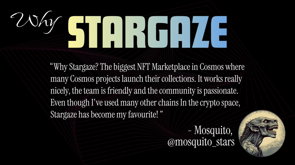 The passion of our community is second to none. Thanks for the kind words, <a href="/mosquito_stars/">mosquito</a> ❤️

Stargazers. Together. Strong. 🔥⭐🔥
