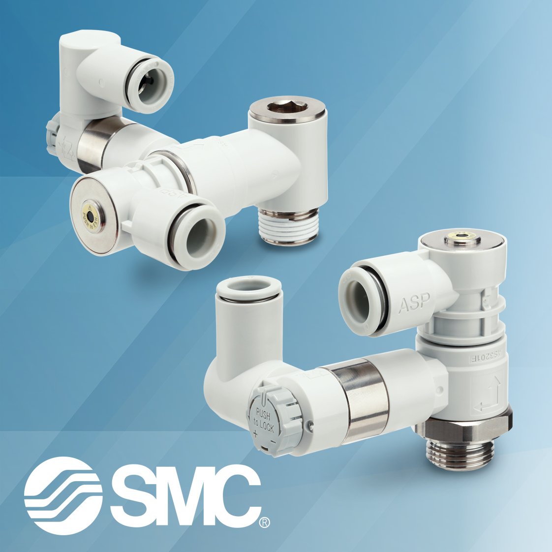 Series ASP is a #speed #controller with an integrated #pilot #check #valve. This combination makes it possible to control cylinder speeds and permits temporary intermediate stops.

Find more info at ow.ly/zJJp50XKegJ