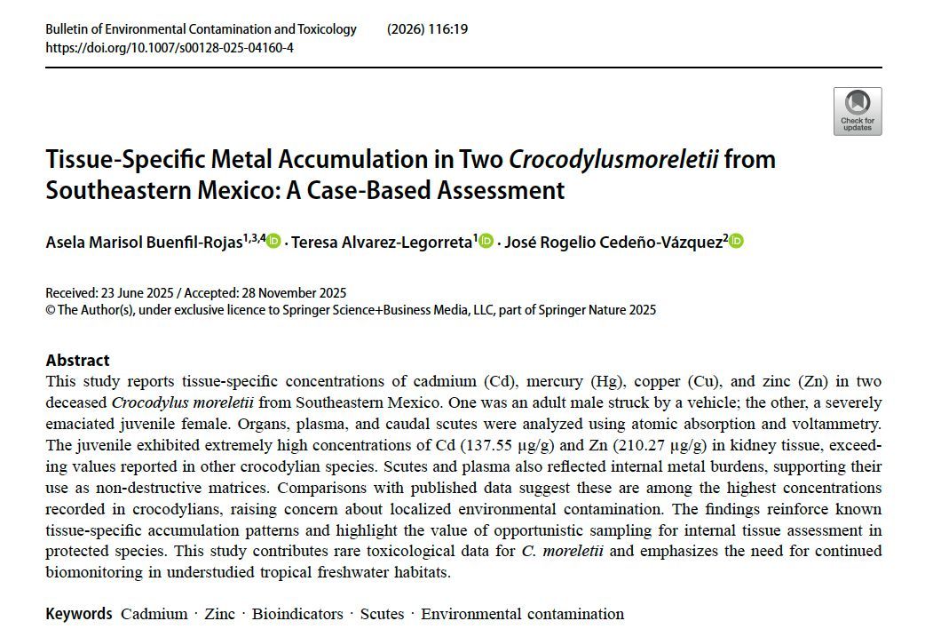 Crocodile Research and Management for Conservation tweet media
