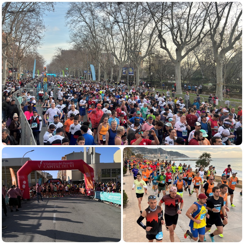 RÈCORD HISTÒRIC DE PARTICIPACIÓ A LES MITGES MARATONS CATALANES EL 2025 fondistespenedes.cat/2026/01/record… a través de <a href="/Fondistes/">Fondistes Penedès</a> Penedès