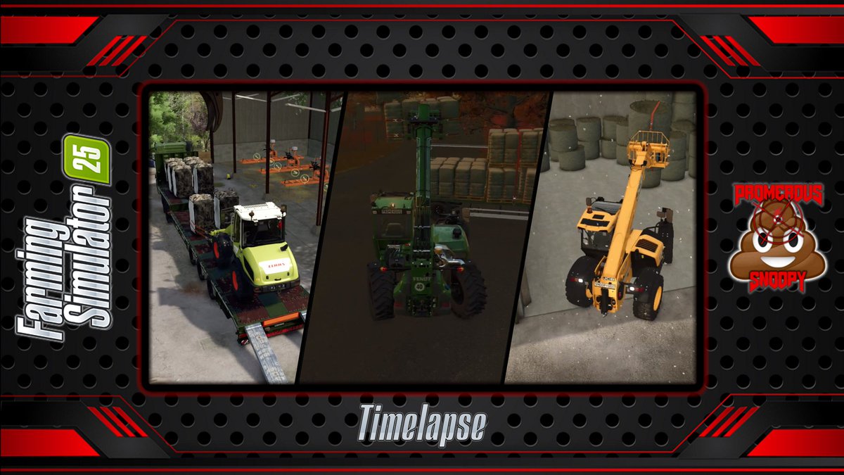 ProMerdusSnoopy's tweet image. Ave Gente!
Avete già guardato i #Nuovi #Timelapses della settimana su #Farmingsimulator25?
youtube.com/ProMerdusSnoopy
#ProMerdus #gameplay #WeeklyFarming #FS25 #silverrunforest #Forest #horsch #AgroVation
#YouTube #Twitch #Artlist #Timelapse
#TikTok ► tiktok.com/@promerdus_sno…