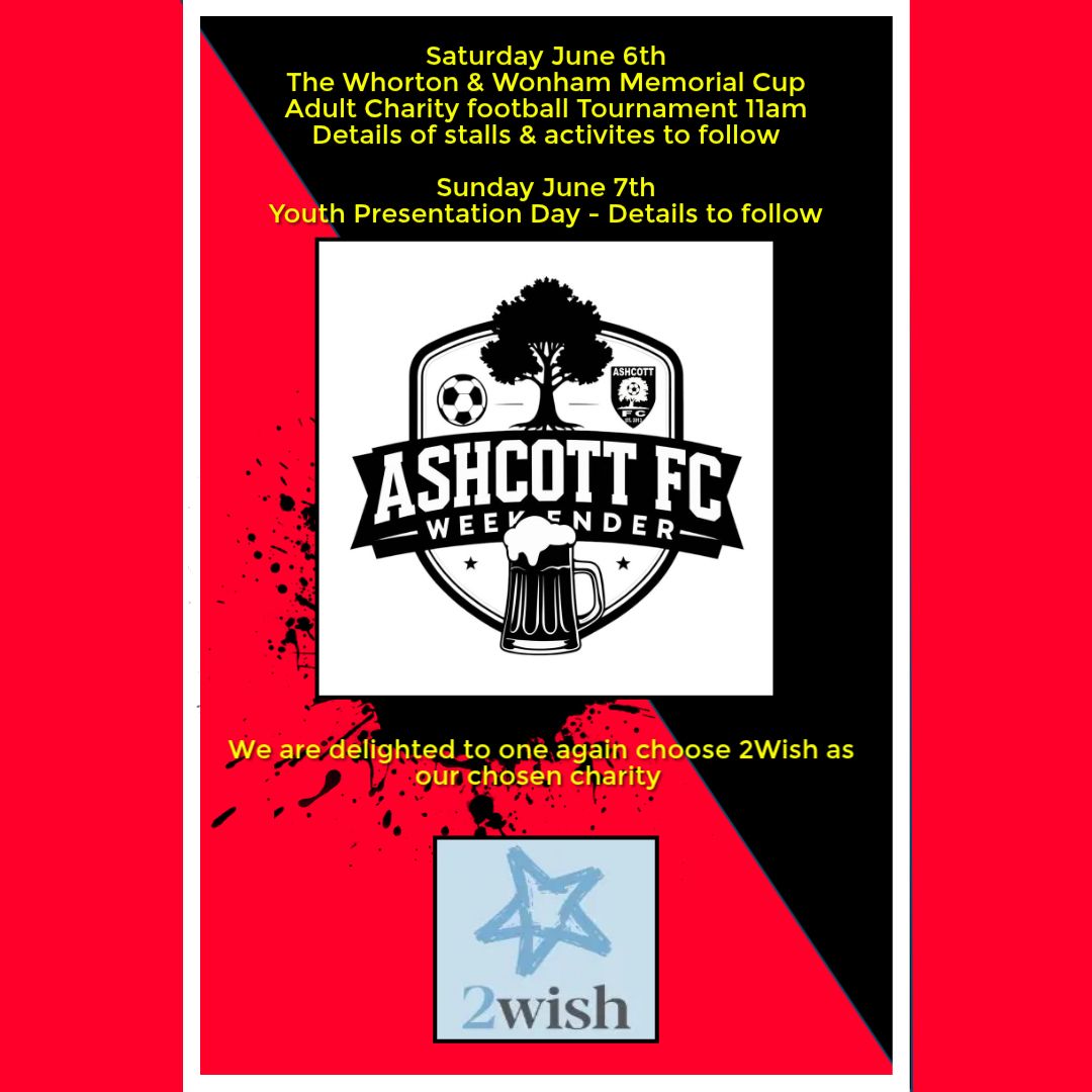 AshcottFC's tweet image. Save the date for the next Ashcott Weekender, we can't wait! ⚽ 🔥 ⚽ 🔥
