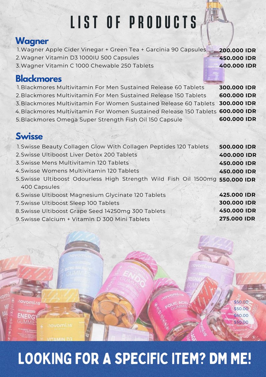 [ help rt ❤️] OPEN JASTIP AUSSIE 🦘⭐️🇦🇺

꩜ eta ina 12 FEBRUARY 2026
꩜ vitamins, brandy, skincare all OK
꩜ bisa request item yg gak di poster

feel free to ask me anything ! my dms are always open <3 

⭐️ last order 4 FEB 2026