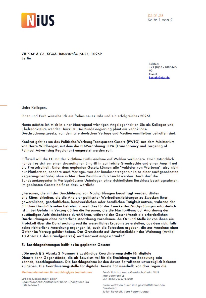 Julian Reichelt tweet media