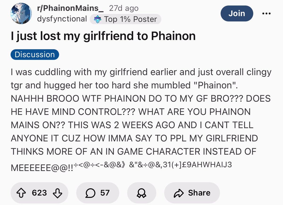 aventiost's tweet image. Every time i think of this reddit post I giggle