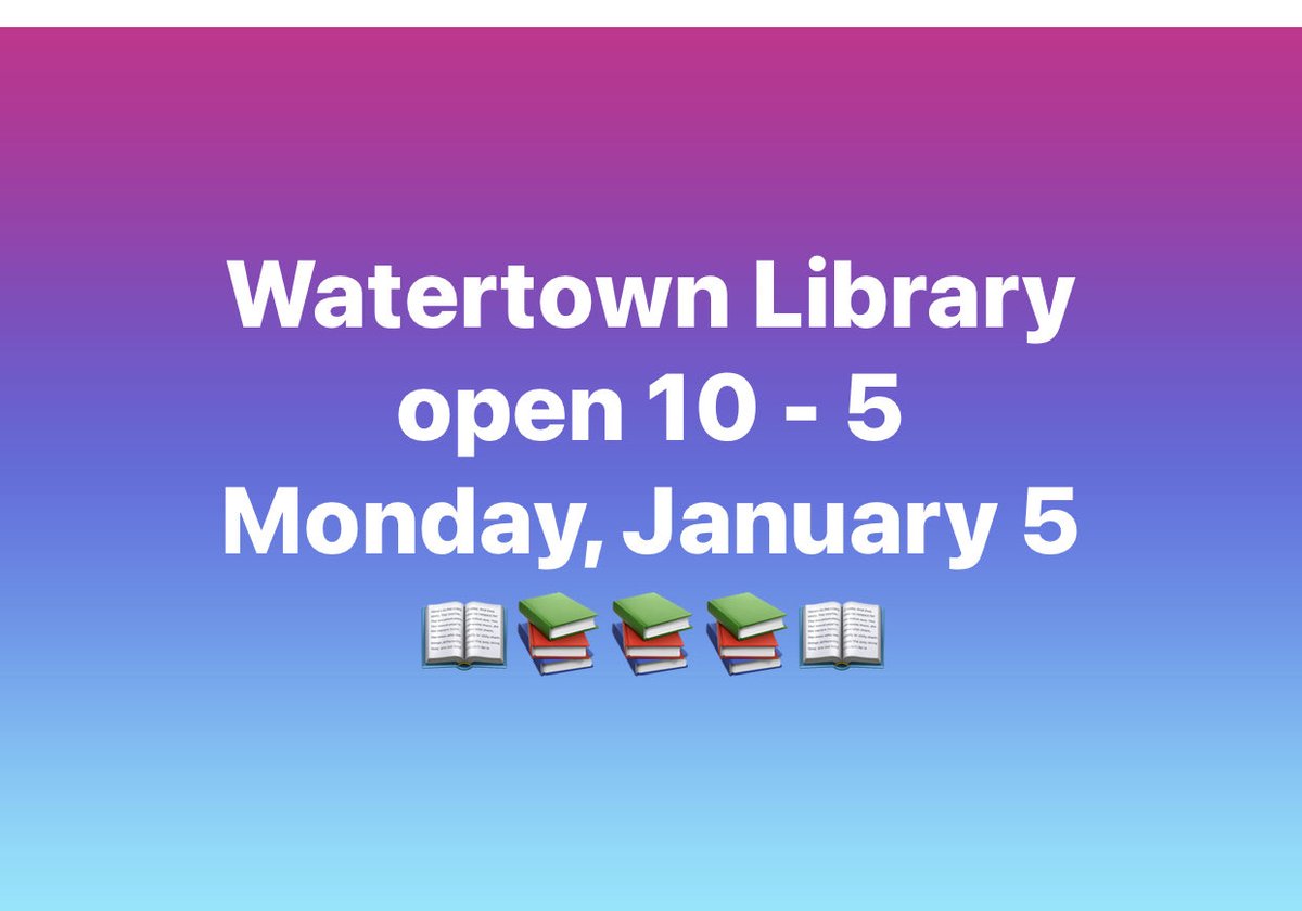 WtnLibraryCT's tweet image. 