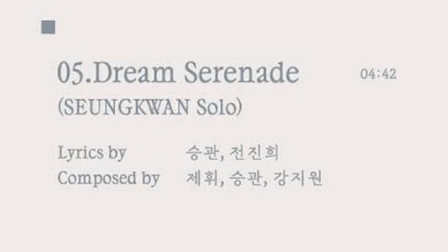 mochihochihae's tweet image. 4 minutes and 42 seconds of just seungkwan’s heavenly vocals …. good lord i’m not ready for this