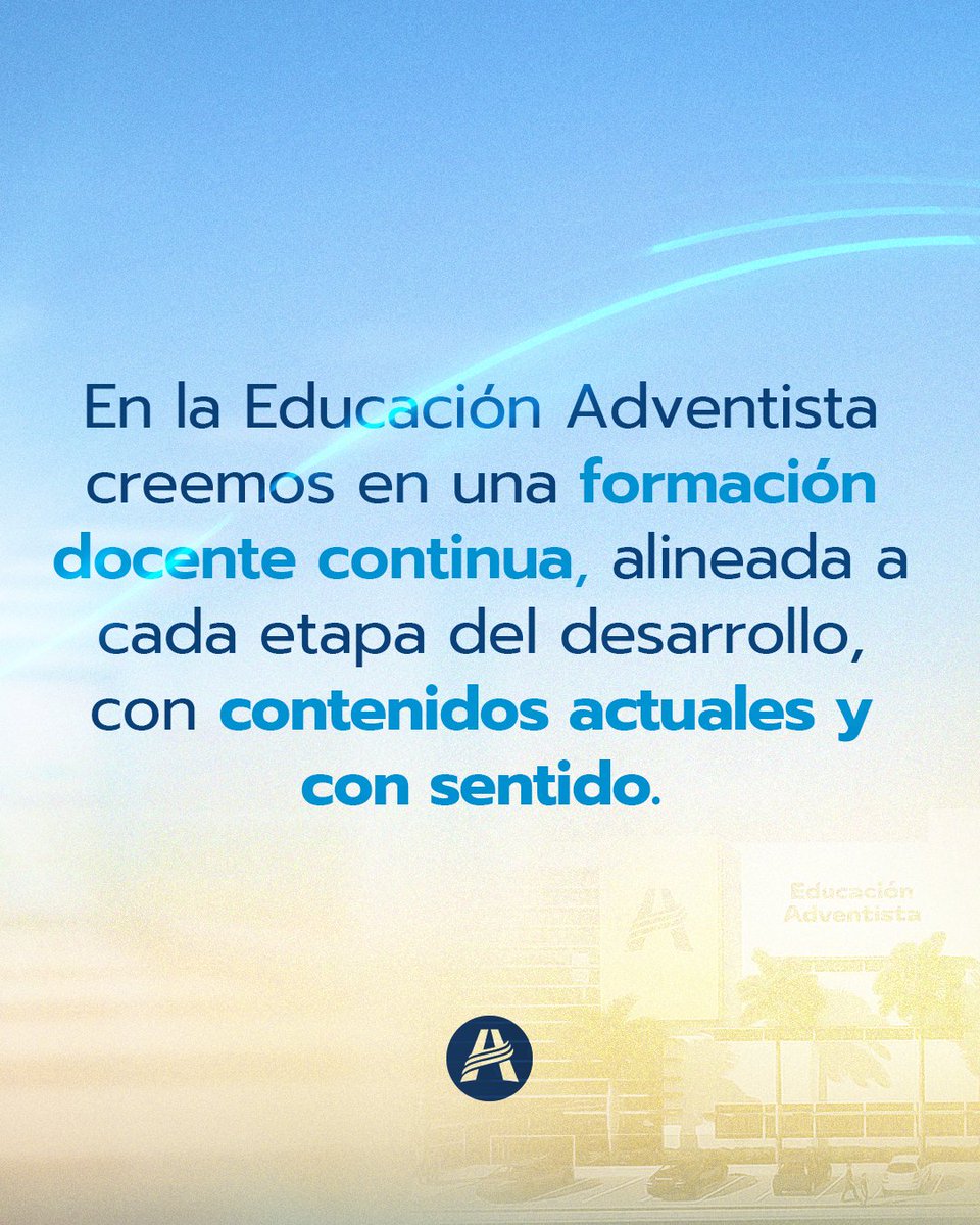 EAsudamerica's tweet photo. 📚 Actualizarse ya no es una opción, es una necesidad. 
 
Muy pronto llegan más Rutas de aprendizaje, capacitaciones gratuitas para docentes de la red de Educación Adventista Sudamérica.

💬 ¿Cuál te interesa más? https://t.co/gBTM2gxErC