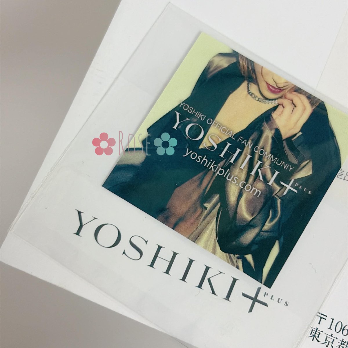 RosieYo3344's tweet photo. Amazing gift from @YOSHIKI_plus 💕 A tiny blessing before my birthday 🎂
@YoshikiOfficial
#YOSHIKI #YOSHIKIPLUS #PLUSZOOM #AIYOSHIKI https://t.co/o3O7Mpi4HI