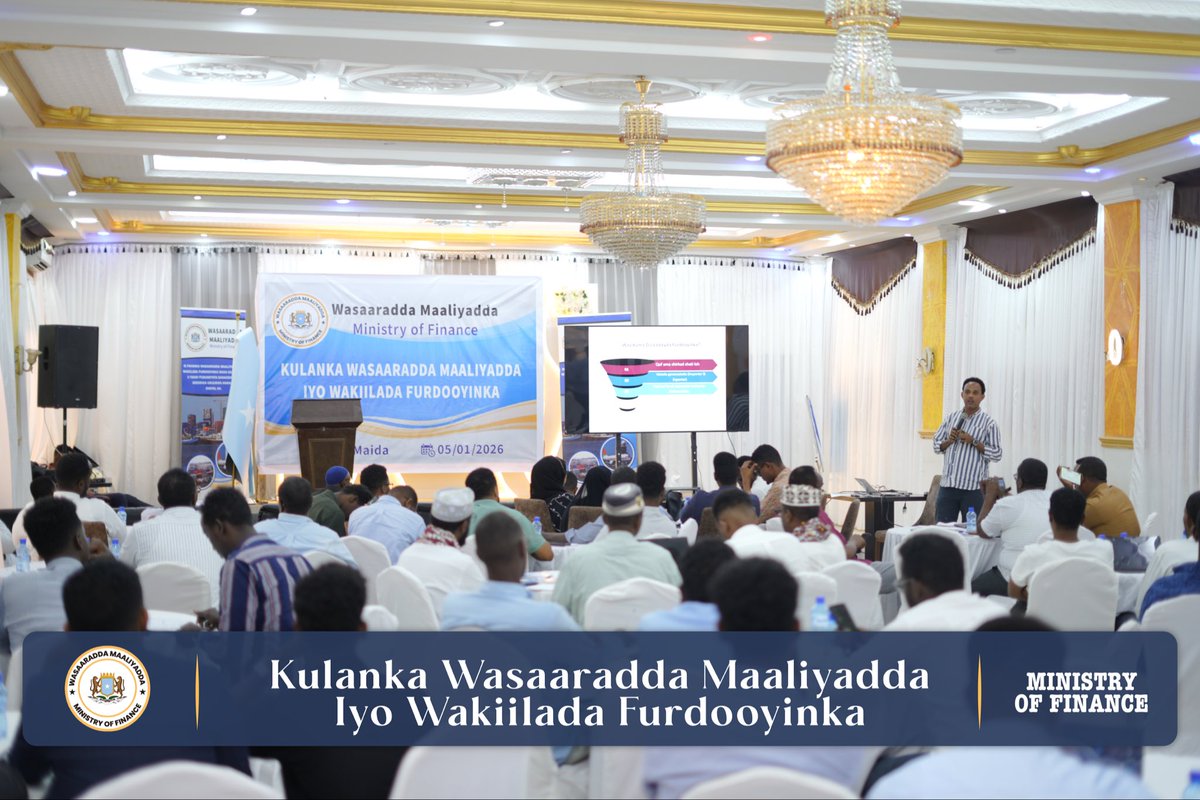 The Ministry of Finance’s Revenue Directorate held a consultative meeting with customs brokers and clearance agencies to strengthen collaboration and enhance digital customs operations, including the SOMCAS system, promoting transparency, efficiency,&amp; modernized revenue services.