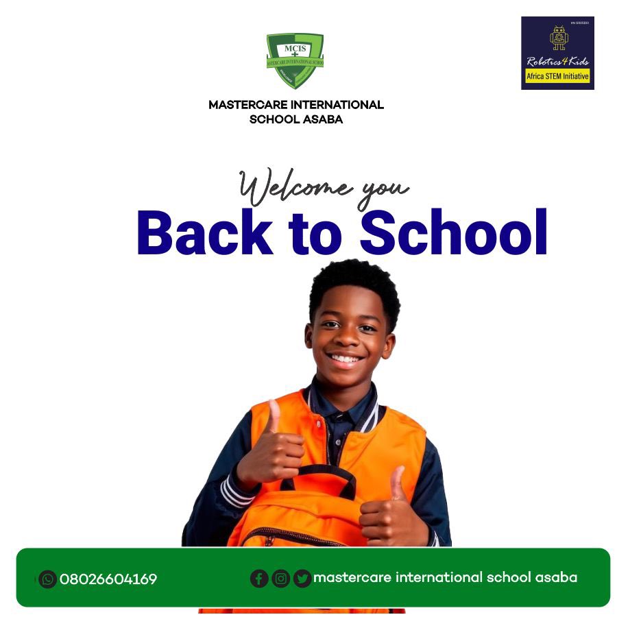 Robotics4kidz's tweet photo. Welcome back to school! 🎒✨

As a new academic session begins, we are excited to welcome our esteemed partner schools back to the classroom. 

We hope this term brings renewed energy, impactful learning experiences, and outstanding achievements for both teachers and students. https://t.co/02qZN8bhLc