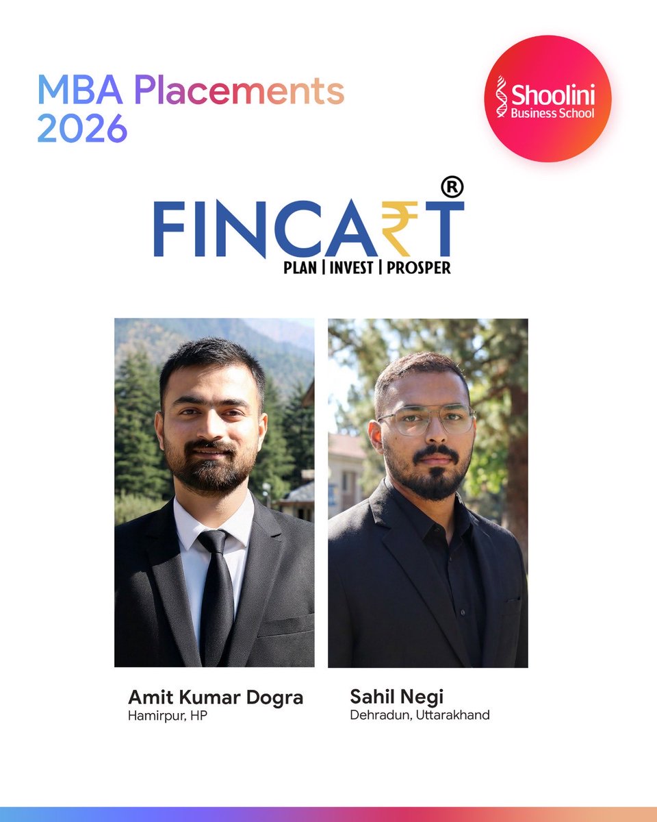 Shoolini University tweet media