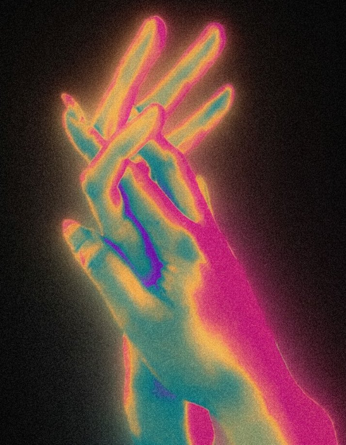 Nightbloomc's tweet image. ''Some connections glow in the dark.''