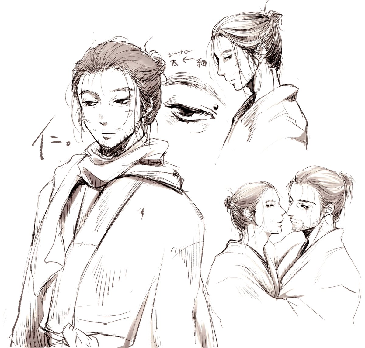 ひさびさのお絵描きツシマ〜
じんちゃがかわいくならない😂😂
練習あるのみだな〜💪✒️