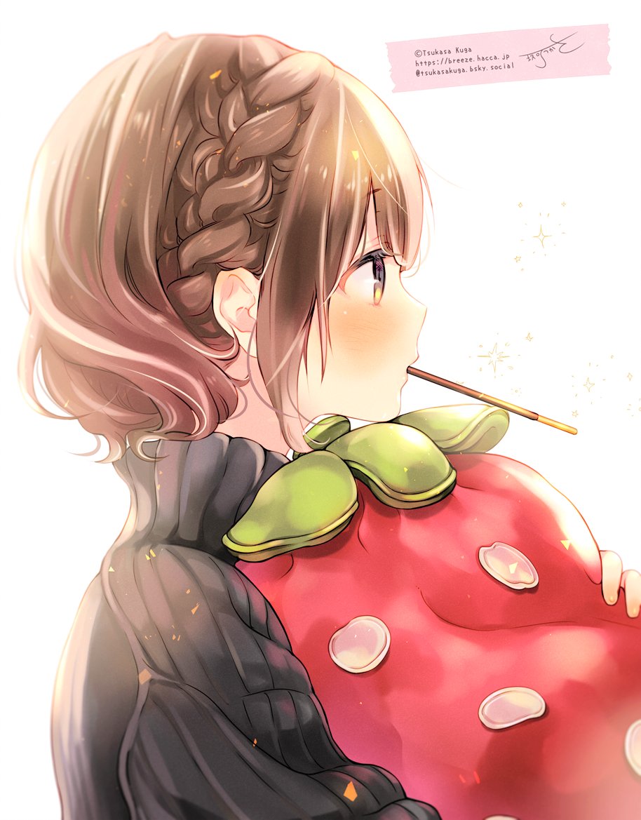 「#苺の日」|玖珂つかさのイラスト