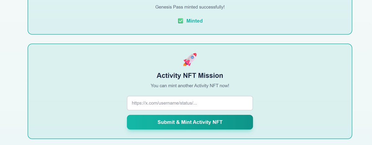 I Just active day 2 <a href="/ArcFlowFinance/">ArcFlow Finance</a>
