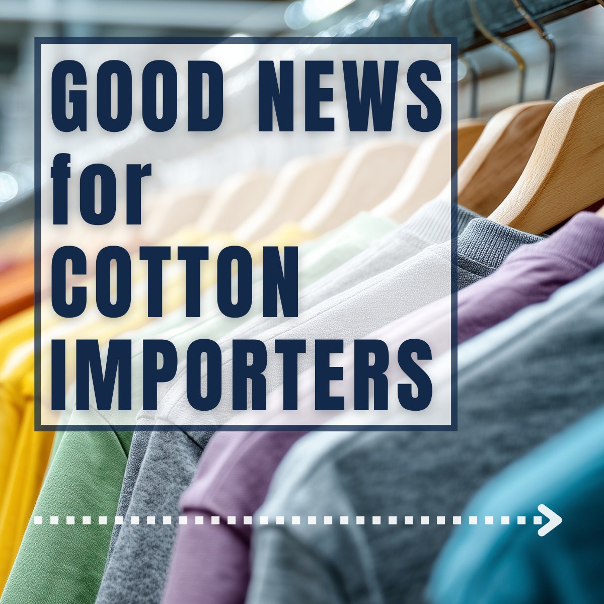 AlbaWheelsUp's tweet image. Starting March 1, 2026, cotton import assessments will decrease for apparel and textile importers. That’s not the only good news; there's also no additional paperwork required. Learn more here: hubs.ly/Q03Zr91d0 #ASKAlba #CustomsUpdates #TextileImports #CottonImporters