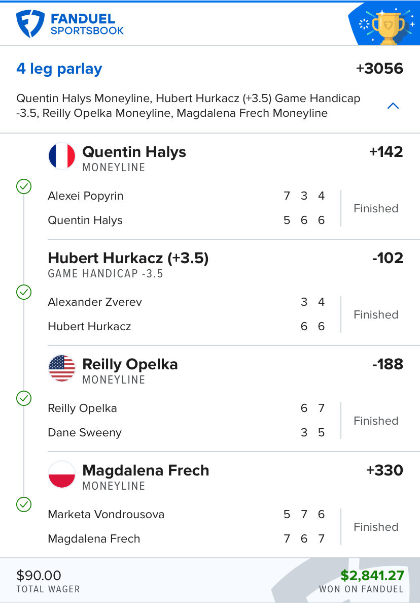 RIPTSAV's tweet image. There is only 1 tennis 🐐!!!!!! #Tennis #FanDuel #GamblingX