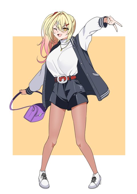 #うちよそ私服部ミシノちゃん 