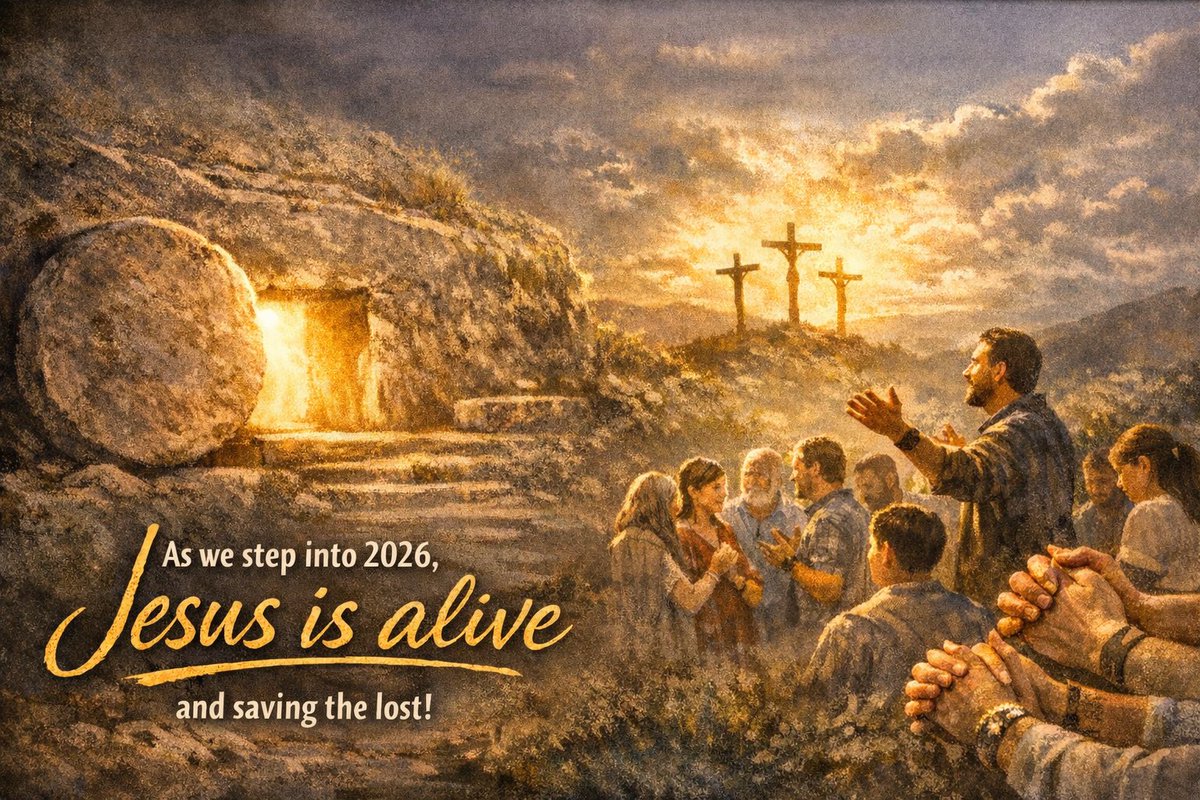 Teaching Acts 1:1–11 <a href="/FirstHurst/">First Baptist Hurst</a> reminded me: the church’s faithful witness still gives “many proofs” that Jesus lives. As 2026 begins, resolve to share your testimony—Christ is risen and rescuing the perishing. #Discipleship