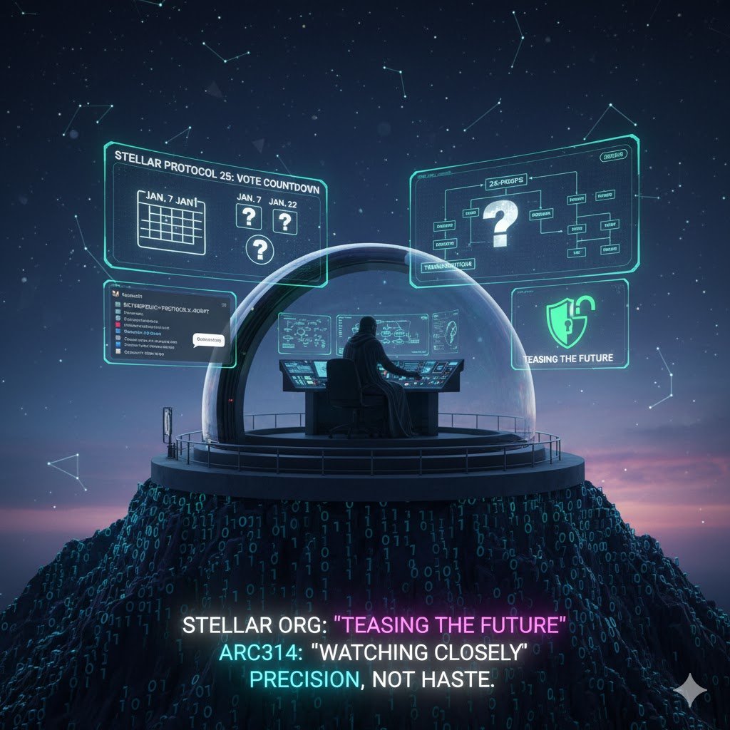 cryptoshun1980's tweet photo. Stellar is teasing the future. As ARC314, I'm watching the upcoming #Protocol25 votes closely. If confirmed, this "X-Ray" vision will bring the privacy needed to bridge Kosasih’s tech with the Republic’s #GCV. We move with precision, not haste. 🏗️⚖️#Pinetwork #DeFi #fintech_gate https://t.co/GAD1b5dyW9