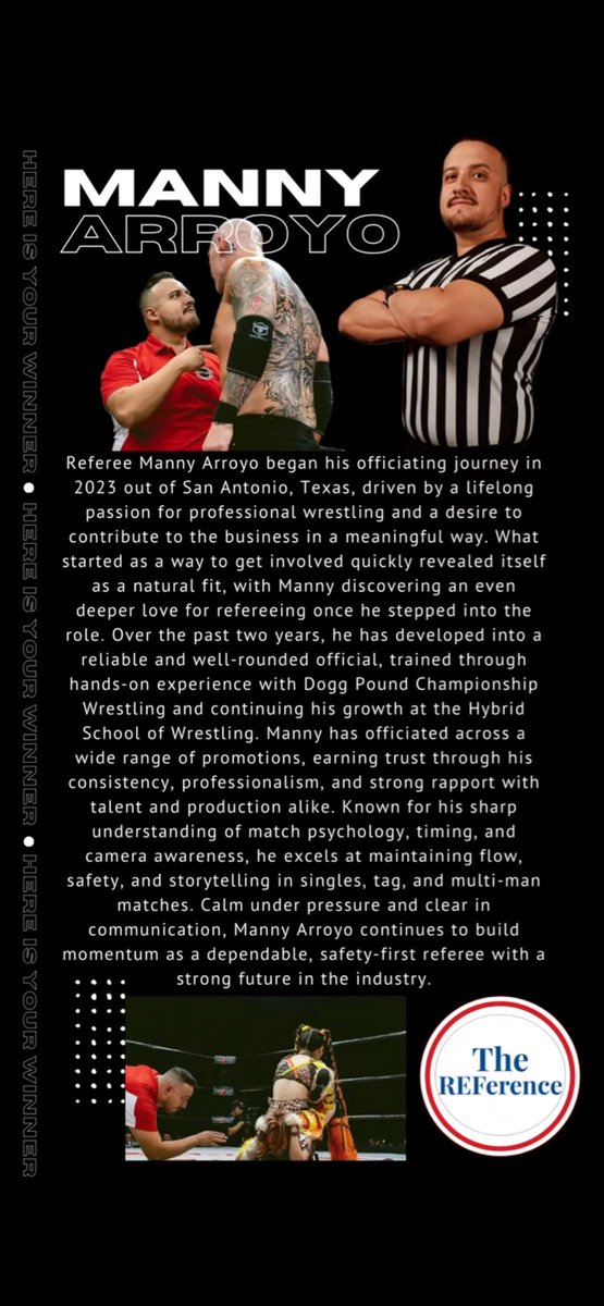 TheReference_PW's tweet image. “Your success in life will boil down to your ability to tolerate difficulty without changing your course of action.” - Alex Hormozi

Without further ado…
HERE IS YOUR WINNER…
Manny Arroyo!