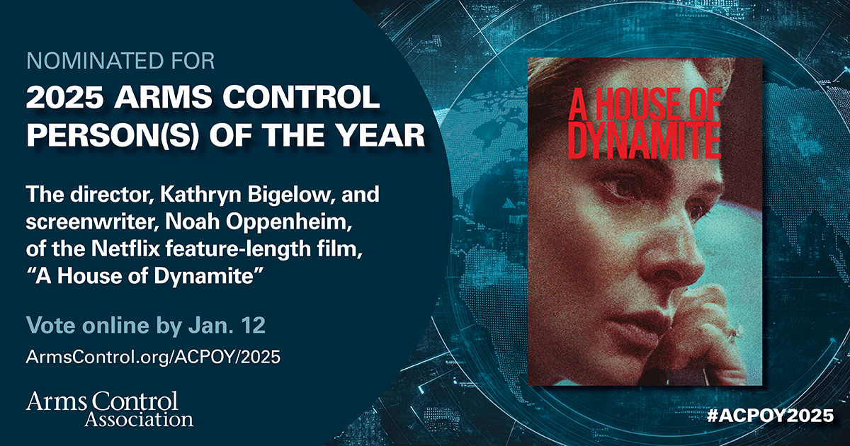 Arms Control Assoc tweet media