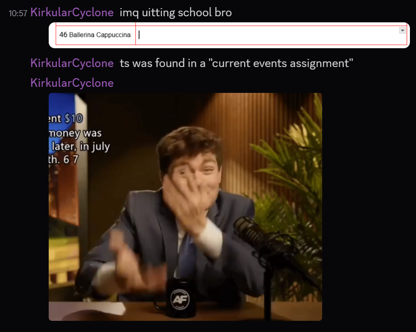 RabbitBounce's tweet image. the school my parents dont want me missing