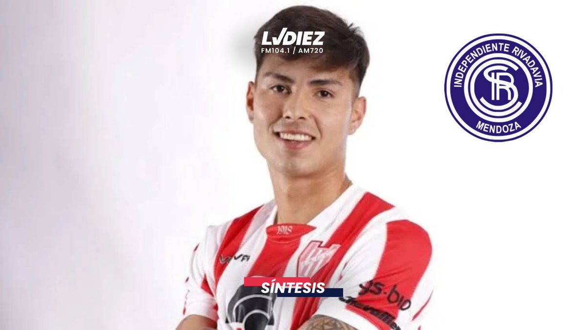 ⚽ REFUERZO PARA INDEPENDIENTE | SÍNTESIS
De cara al inicio de la pretemporada y al debut en Copa Argentina, Independiente Rivadavia confirmó la llegada de Stefano Moreira. El volante de 24 años llega desde Instituto de Córdoba, a préstamo por un año y sin opción de compra.