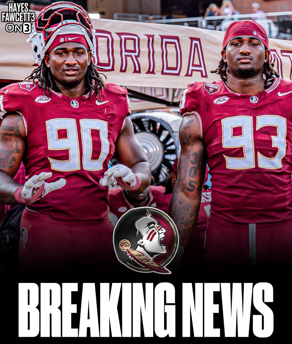 Hayesfawcett3's tweet image. BREAKING: FSU true freshmen twin brothers Mandrell &amp;amp; Darryll Desir plan to enter the @TransferPortal, their agency @LAASportsEnt tells @On3Sports

Mandrell was named an On3 True Freshman All-American

Darryll totaled 23 tackles and 1 sack this season

on3.com/transfer-porta…