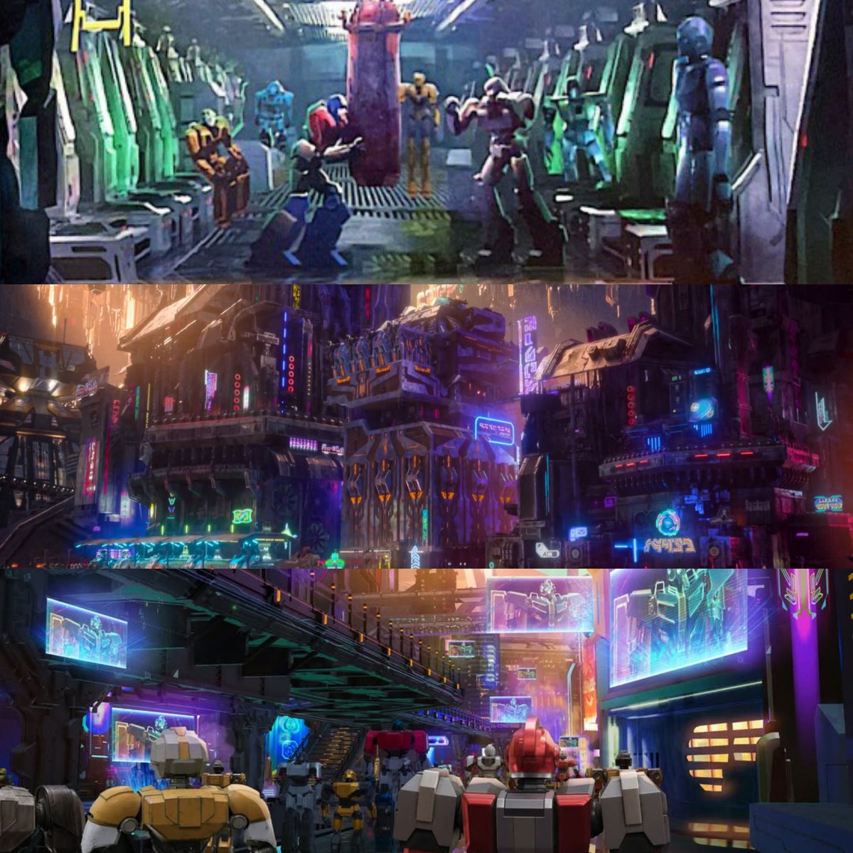 stuff like orion personalizing his locker in his resting dock cause he carves things better than any other miner, he and d playing games about the primes, choosing zeta/megatronus, make me wish we had seen more of their life in places like the barracks, the arcade, the nightclub