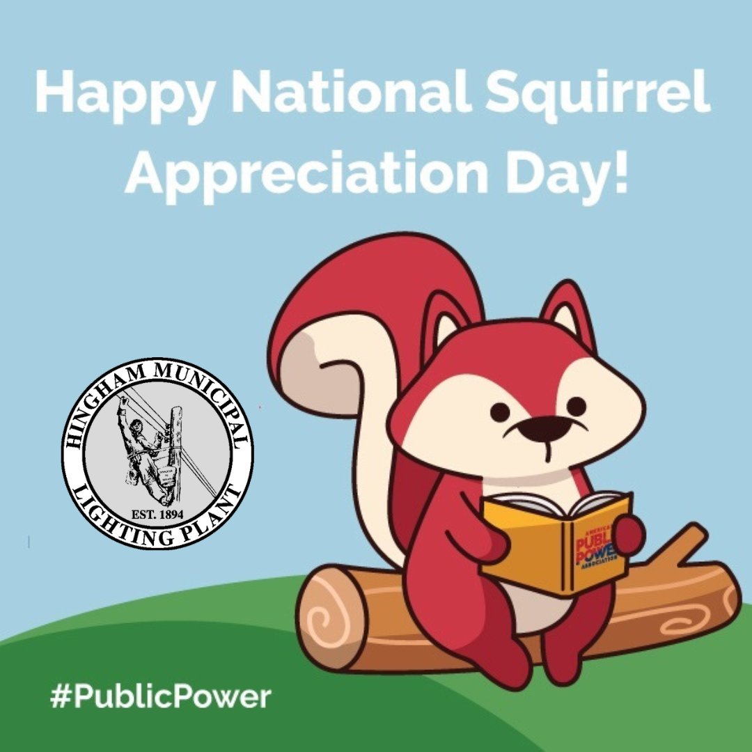 Protecting power, people… and the occasional squirrel! 🐿️
Happy Squirrel Appreciation Day! Our crews work every day to reduce wildlife-related outages. From trees to transformers, safety is always the priority.