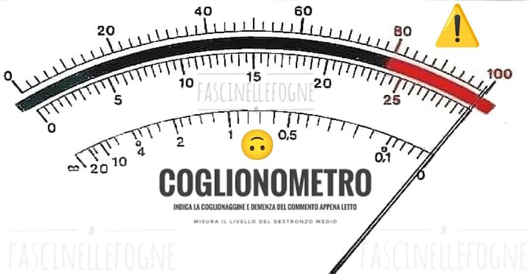 stefanoarrigot1's tweet photo. @MT_Meli_ Sovranisti di sta fava. Tutti a fondo scala. https://t.co/ep1KQe6YKl