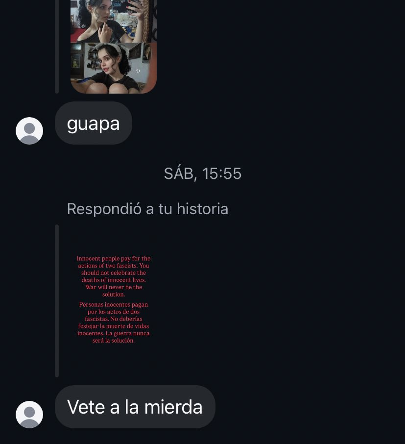 mi pasatiempo favorito es espantar pajeros que me seguían por como me veía sin saber que soy una persona que puede opinar diferente a ellos