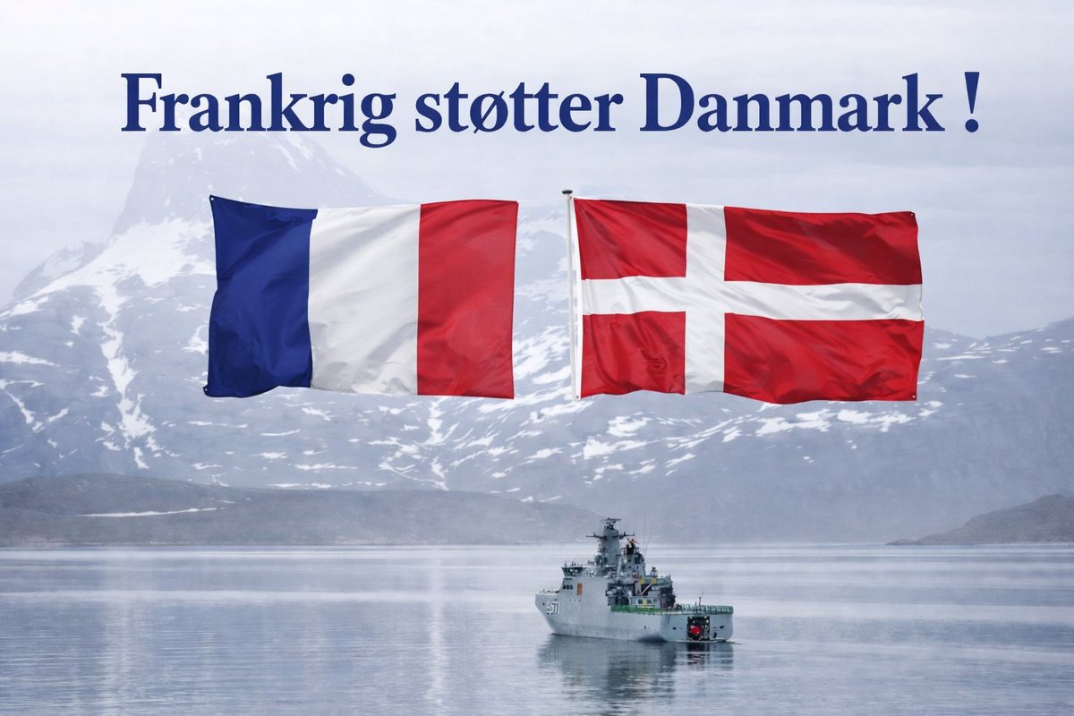 🇩🇰🇺🇸« Tout s'arrête »

La PM danoise utilise des mots très forts, elle parle d'attaque et explicite très clairement qu'il s'agit là d'une ligne rouge impardonnable pour Copenhague.

La France 🇫🇷 et toute l'Europe doivent soutenir leur allié danois jusqu'au bout. Solidarité 🇪🇺💪🇩🇰