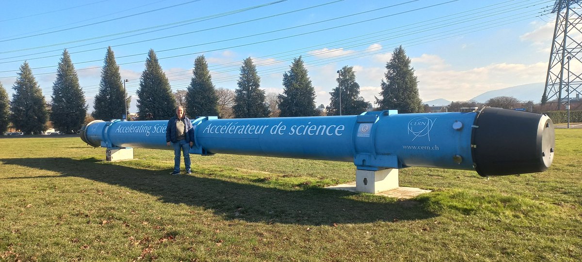JEngelfried's tweet photo. Primer día! Listo para trabajar! @CERN @NA62experiment @LaUASLP @Secihti_Mx #OrgulloUASLP https://t.co/BJQEhUtREM