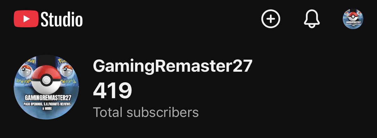 GRemaster27's tweet image. I want to thank everyone for helping me reach 419 subscribers! Our goal is to reach 1000 subs by the end of the year we do daily youtube shorts opening pokemon packs as well as a weekly long form video! who wants to be number 420? 
#pokemon #pokemontcg #youtube