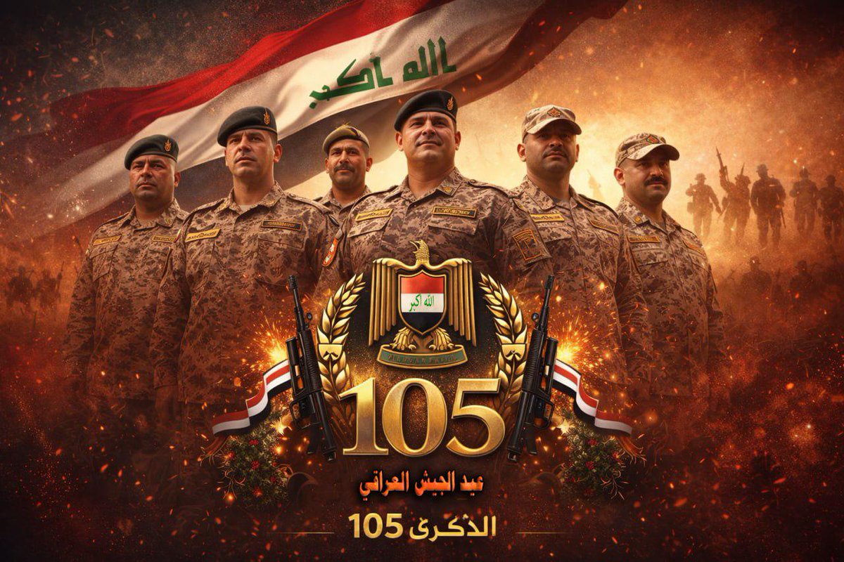 nona____1990's tweet photo. #_عيد_الجيش_العراقي 🇮🇶 #_سور_الوطن https://t.co/o2MkTvrfNO